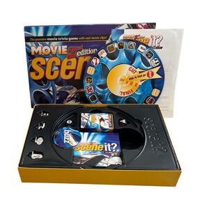 Scene It? Movie 2nd Edition‎ DVD Trivia Board Game Complete